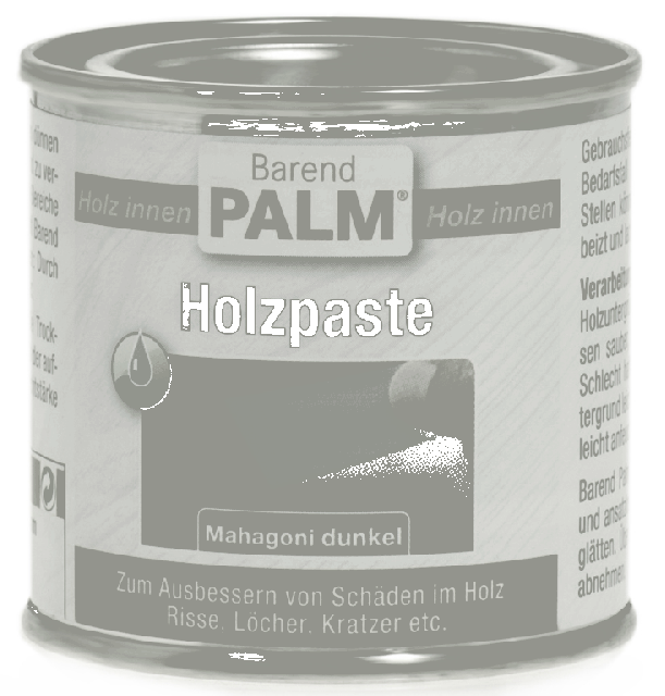 Holzpaste, 150 G Dose, mahagoni dunkel