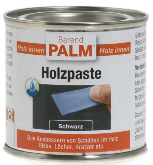 Holzpaste, 150 G Dose, schwarz