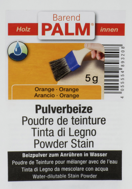 Pulverbeize, Orange